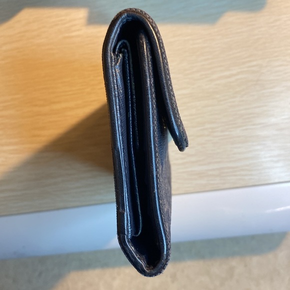 Louis Vuitton Vintage Black Denim Minilin Wallet - Picture 3 of 13